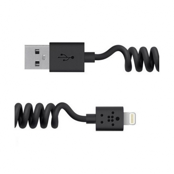 АЗУ iPhone 5 (провод пружина) BELKIN