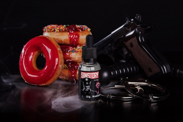 Жидкость для Электронных сигарет  Sintory Stg. Maddonut крепость 0 мг