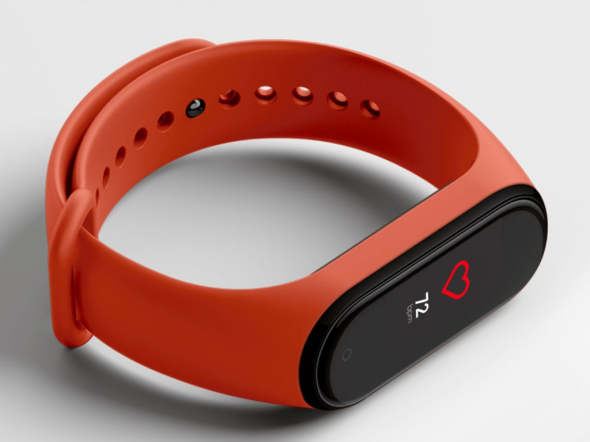 Фитнес-браслет Xiaomi  Mi  Band 4  orange оригинал
