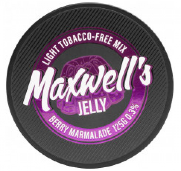 Кальянный Maxwells 125 грLight Jelly Ягодный мармелад 0,3%