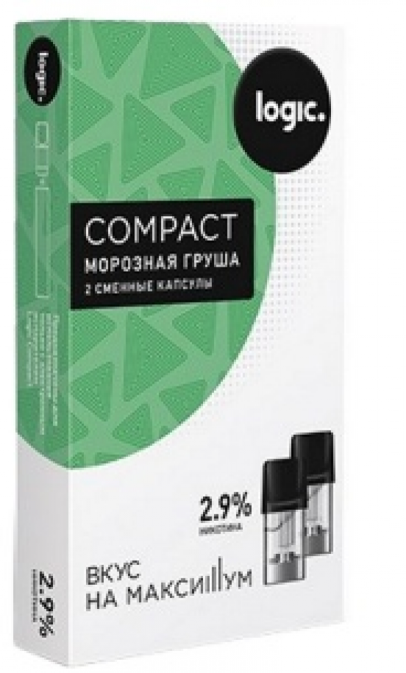 Капсулы Logic Compact Морозная Груша (1.6 мл)