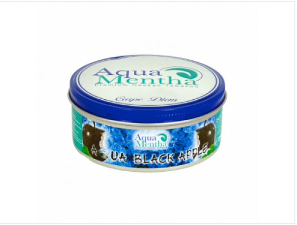 ТАБАК AQUA MENTHA - AQUA BLACK APPLE (ЛЕДЯНОЕ ЧЕРНОЕ ЯБЛОКО) 250 гр