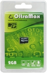 Карта памяти microSD без адаптера OltraMax 2 GB