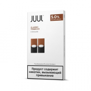 картриджи Juul 2-juul pod картриджа с никотиносодержащей жидкостью со вкусом табака