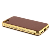 чехол для телефона iphone 5s(айфон 5с), арт shengo 007724 коричневый