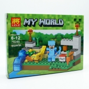 конструктор Lele (LEGO)  Minecraft (майн крафт)