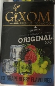табак для кальяна Gixom ( гиксом ) Ice Grape Berry flavoured   (Лед Виноград Ягоды)  50 ГР.