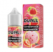 жидкость для электронных сигарет Duall 30 ml hard клубничное мороженое