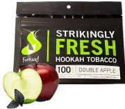табак для кальяна Strikingly Fresh(стрикингли фреш) Double Apple ( двойное яблоко) 100Г