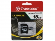 MicroSD 16GB Transcend class 10  без адаптера
