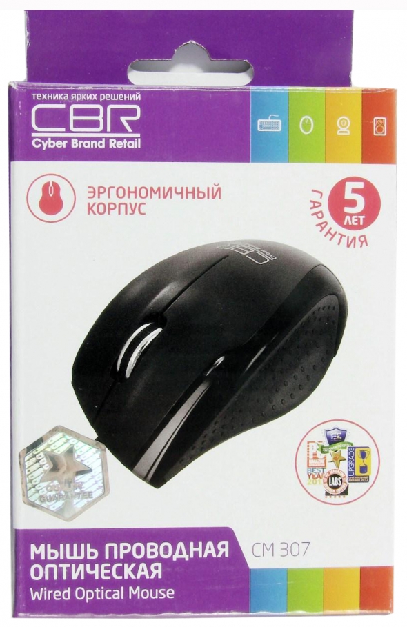 проводная мышь CBR CM-307