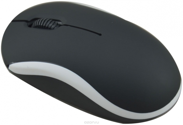 мышь Ritmix ROM-111 USB черно-белая