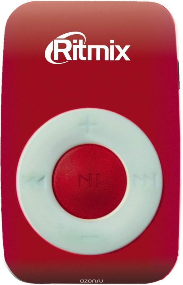 Плеер МР3 Ritmix RF-1010 красный