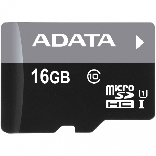 карта памяти microsd 16gb A-DATA Class 10 Premier UHS-I без адаптера