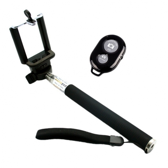 monopod with bluetooth remote z07-1 zt черный