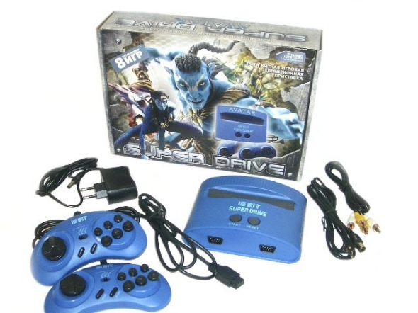 Игровая приставка  sega super drive Avatar