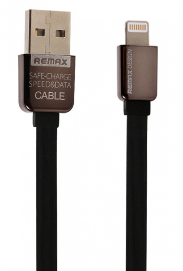 REMAX Kingkong double-sided, USB - Lightning 8-pin, для iPhone 6/6 Plus, черный, 1 м.