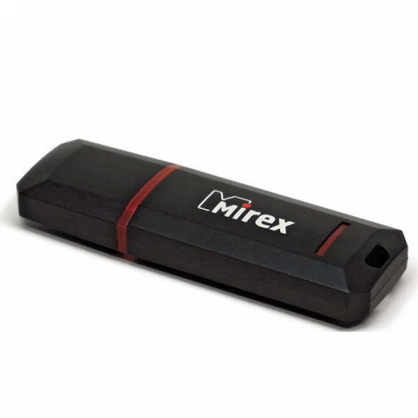 Флеш-накопитель USB 3.0  64GB  Mirex  KNIGHT  чёрный  (ecopack)