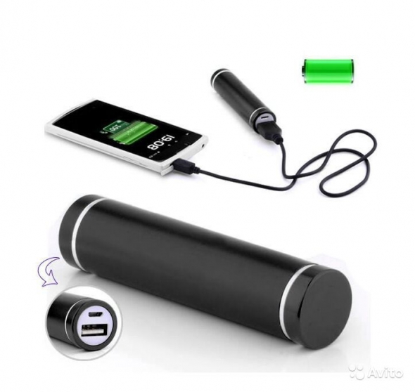 power bank 2600 mah черный