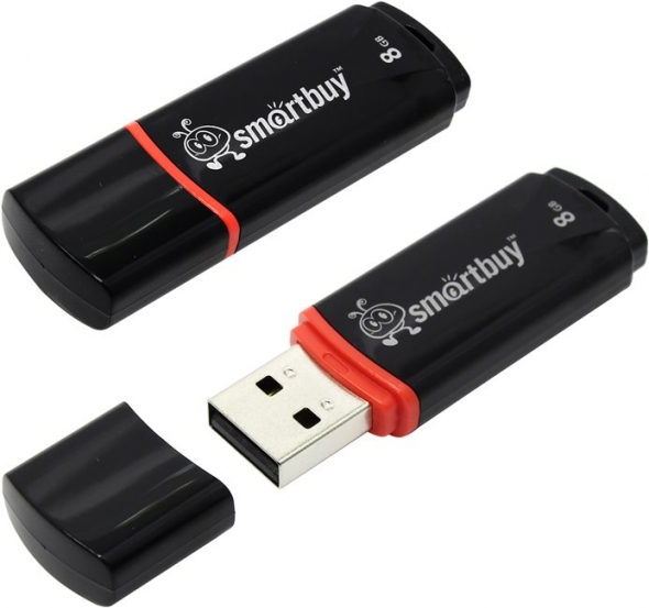 Флеш-накопитель USB  8 gb Smart Buy Crown