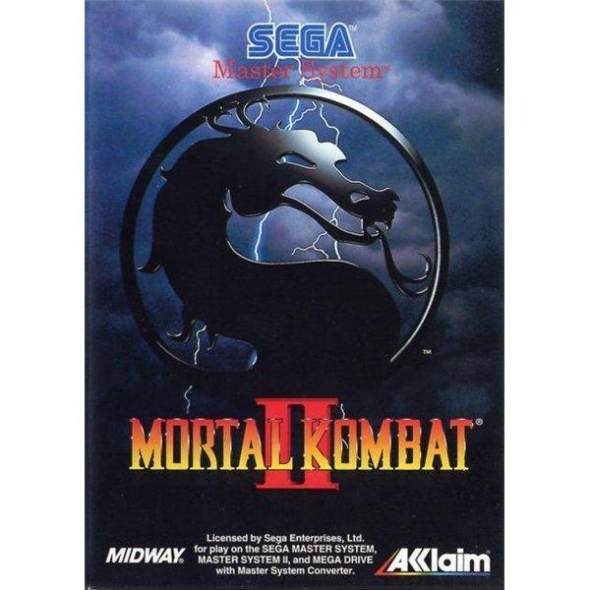 картридж (касcета) на SEGA (сега) mortal kombat 2 Upgrade