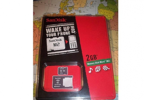 карта памяти  SanDisk M2 2gb