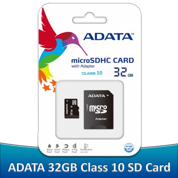 MicroSD 32GB A-Data  class 10 Premier c адаптером