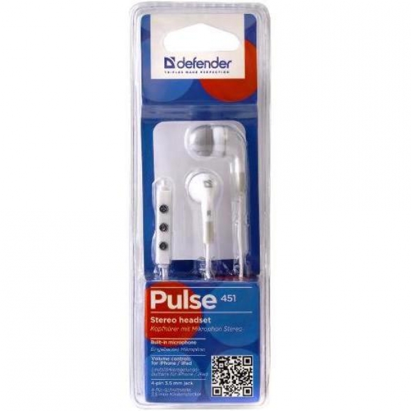 наушники Defender (дефендер) pulse 451