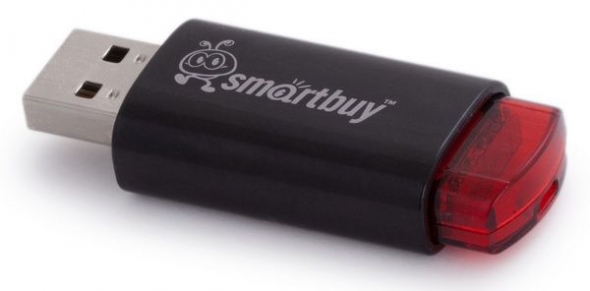 Флеш-накопитель USB  64GB  Smart Buy  Click  чёрный