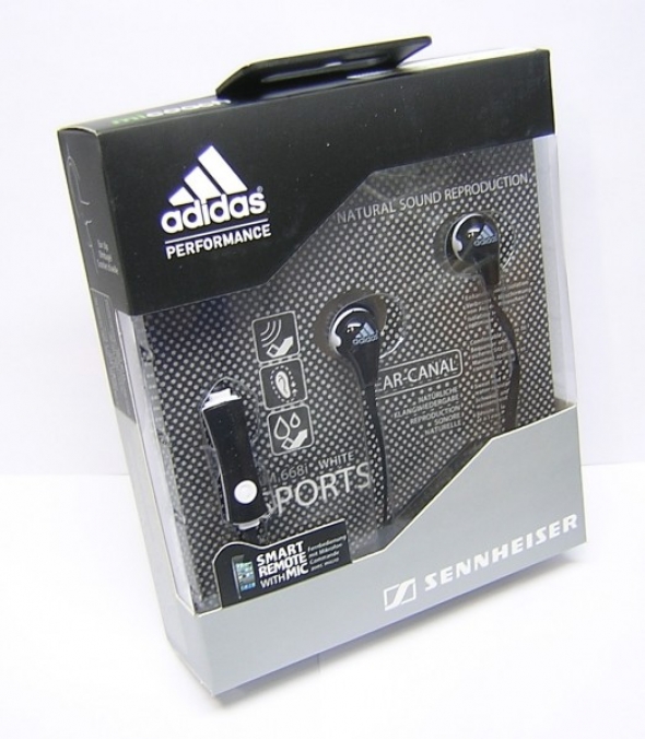 наушники Sennheiser (cенхайзер)CX260i Adidas ( адидас)  черные