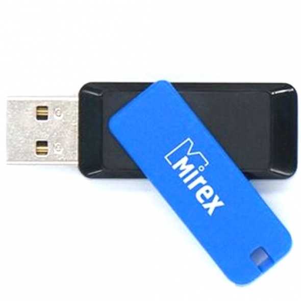 Флеш-накопитель USB  32GB  Mirex  CITY  синий  (ecopack)