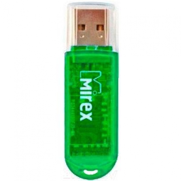 Флеш-накопитель USB 8 gb Mirex ELF зеленый