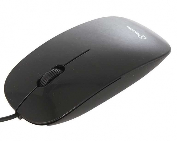 мышь проводная oxion oms014bk
