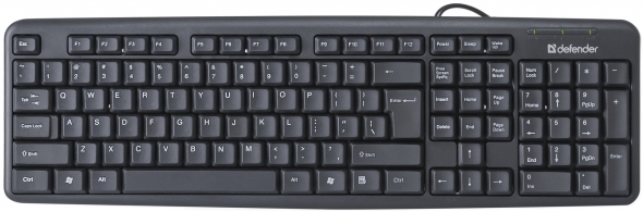 клавиатура Defender Element HB 520 USB черная