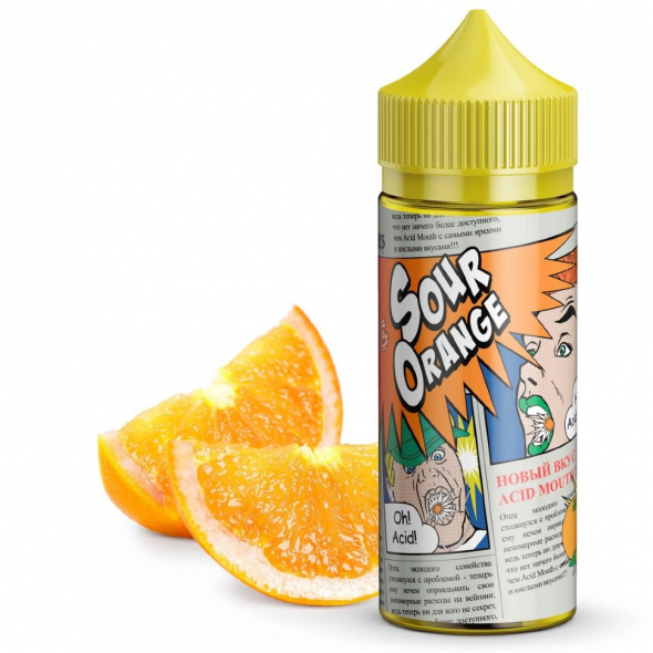 ЖидкостьAcid Mouth Sour Orange 3 мг.  100 мл.