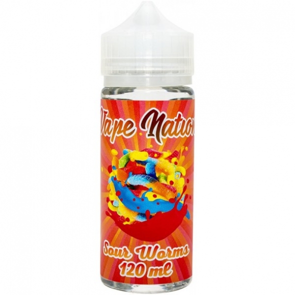 Vape Nation мармеладные конфетки с кисло-сладкими нотками  120ml
