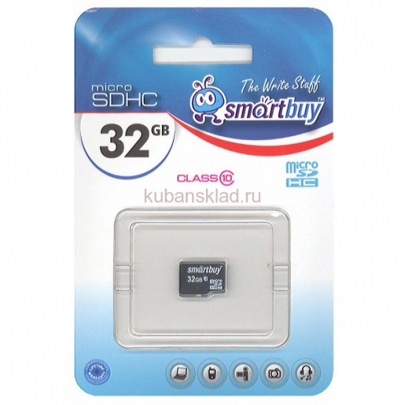 карта памяти microsd 4 gb Smart Buy class 10 без  адаптера