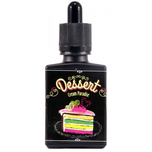 Жидкость для Электронных сигарет " Dessert " cream paradise 30 мл.