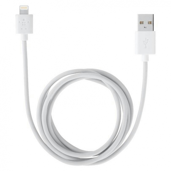кабель iPhone 5 BELKIN ( 3 м. ) ( айфон 5 белкин)
