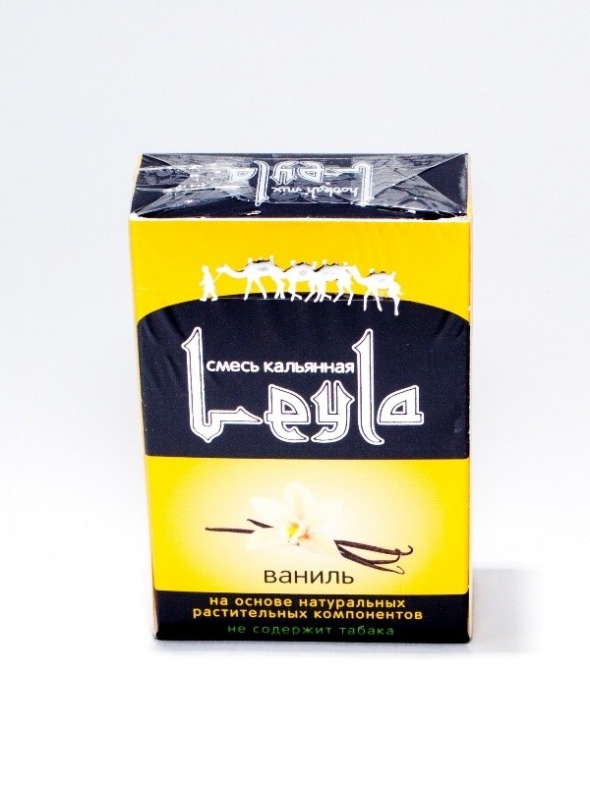 Безникотиновая  смесь для кальяна Leyla Vanilla 50  гр.