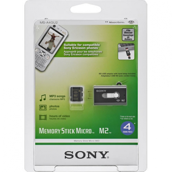 карта памяти  SONY  memory stick micro 1gb m2