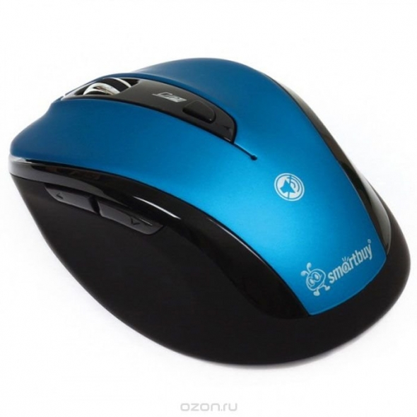 Мышь беспроводная Smart Buy 612AG, синяя/чёрная