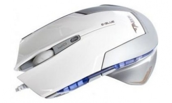 Мышь E-Blue Cobra Проводная, белая,