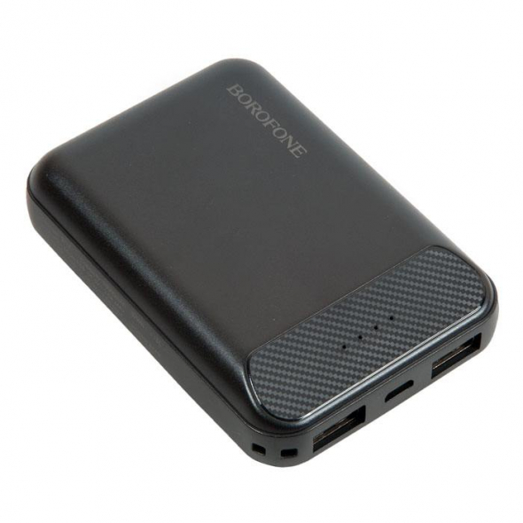 Аккумулятор внешний Borofone BT17, RawPower, 10000mAh черный