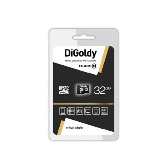 Карта памяти microsd Digoldy 32 gb class 10 без адаптера