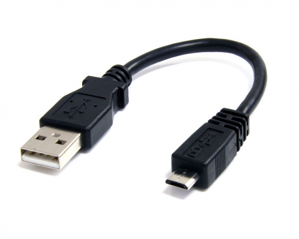 USB на микро 20 см.