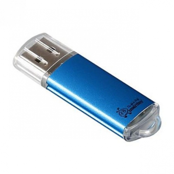 Флеш-накопитель USB  16 gb Smart Buy V-Cut, синий