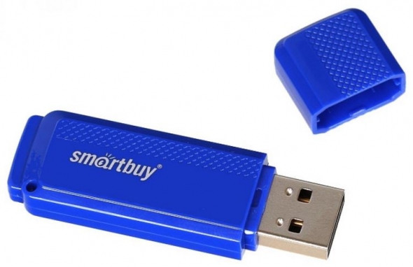 USB флэш-диск  8GB Smart Buy  Dock Blue