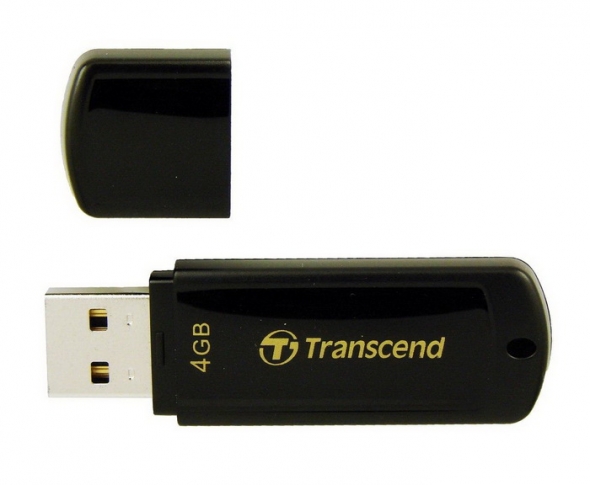 usb флешка 4gb transcend 350