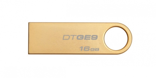 usb флешка 16gb kingston DTGE9 Gold